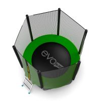 Батут EVO JUMP External 6ft (Green) с нижней сеткой